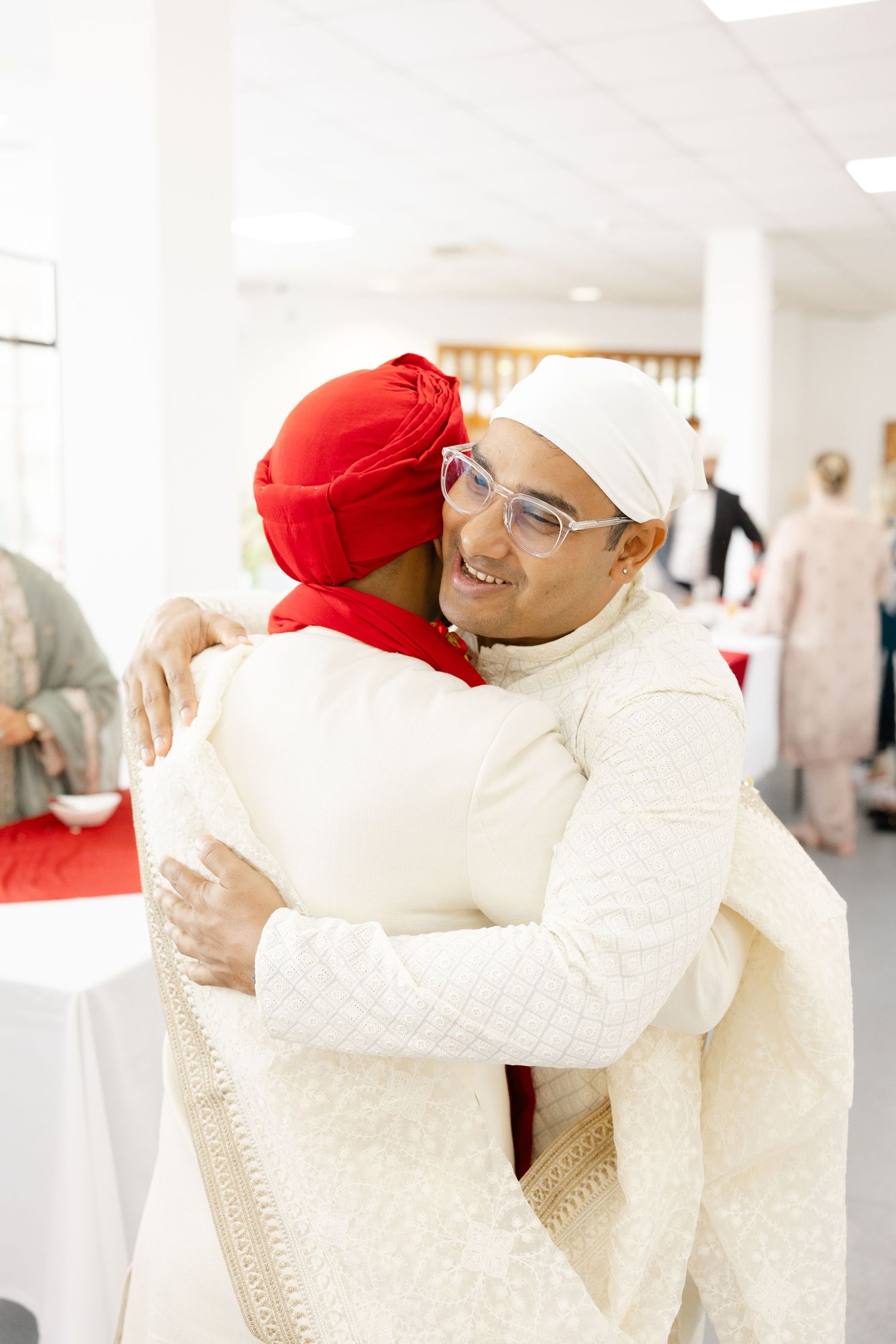 Candid moment in Hounslow Gurdwara