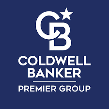 The navy blue Coldwell Banker Premier Group logo with a star symbol and white text arranged vertically.