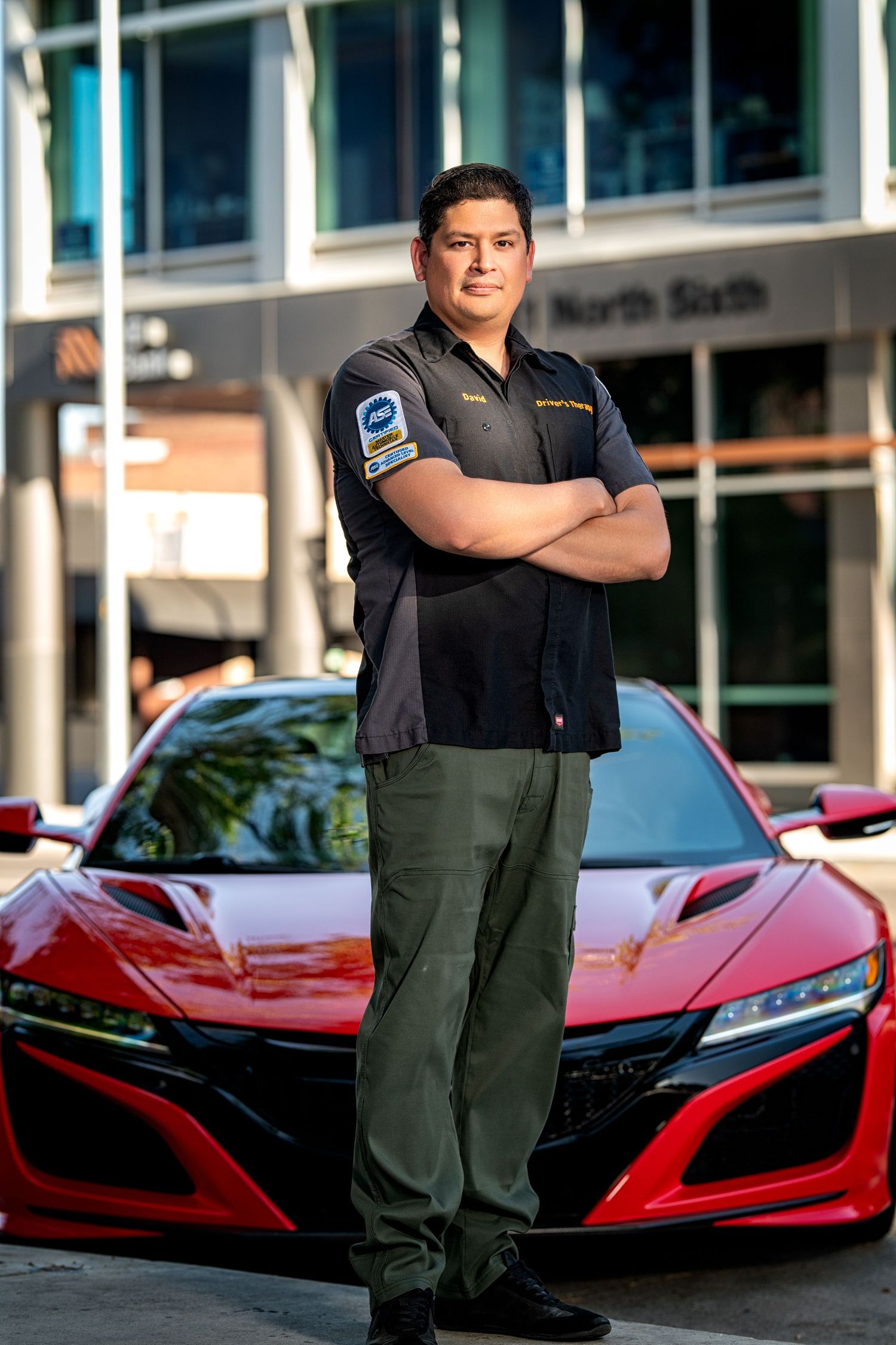 Corporate Headshot portrait for Drivers Therapy