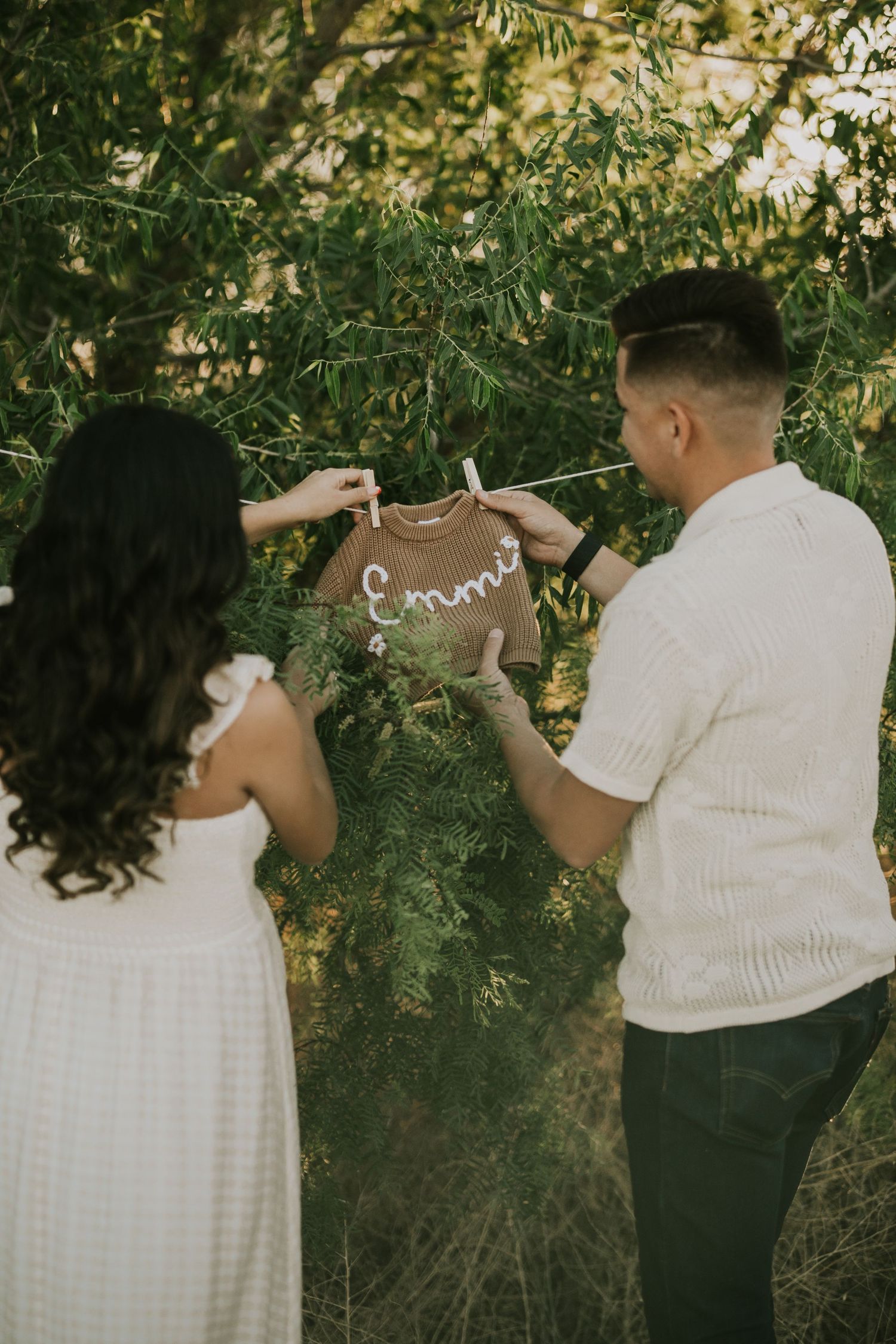 Beautiful maternity session near the Rio Grande in El Paso Texas