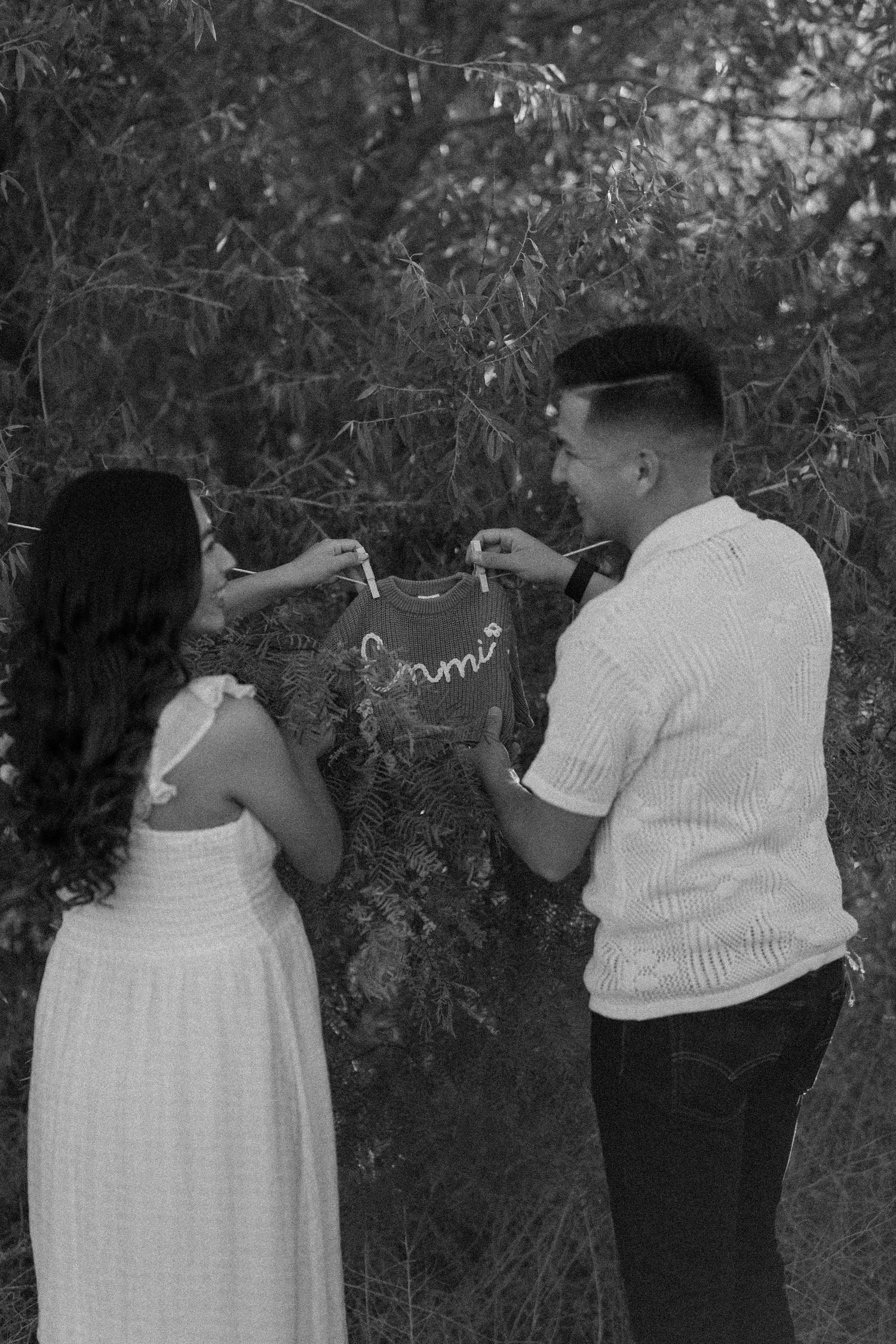 Beautiful maternity session near the Rio Grande in El Paso Texas