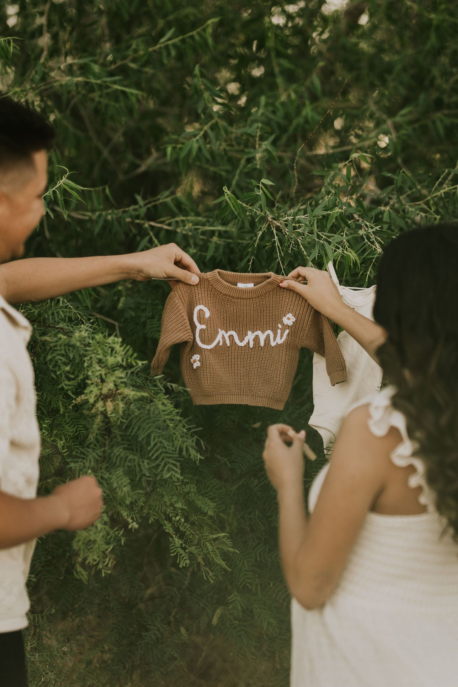 Beautiful maternity session near the Rio Grande in El Paso Texas