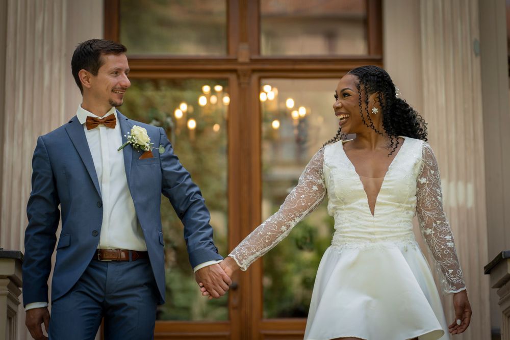 Hochzeitsfotograf für Standesamt in Berlin - Heiraten im Standesamt Villa Kogge