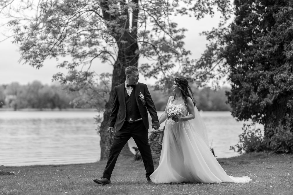 Brautpaar-Shooting am Schloss Mirow bei Berlin