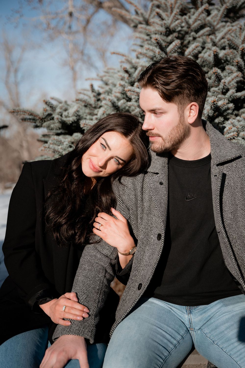 Couple, Engagement, Portrait, Calgary, Portrait photography