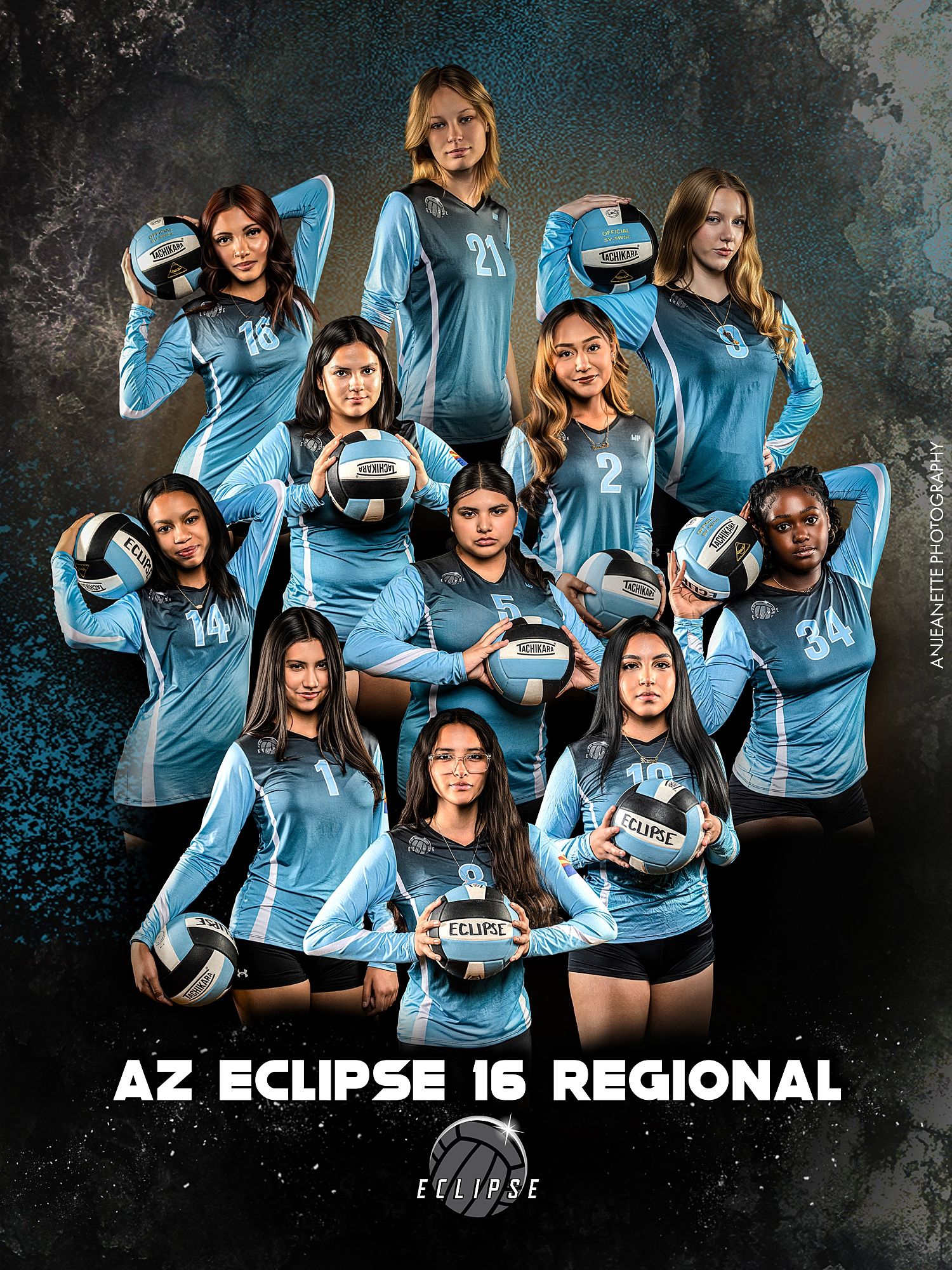 Top 10 best banners team sports media day photographers near me photo packages in phoenix valley az sports photography Anjeanette volleyball