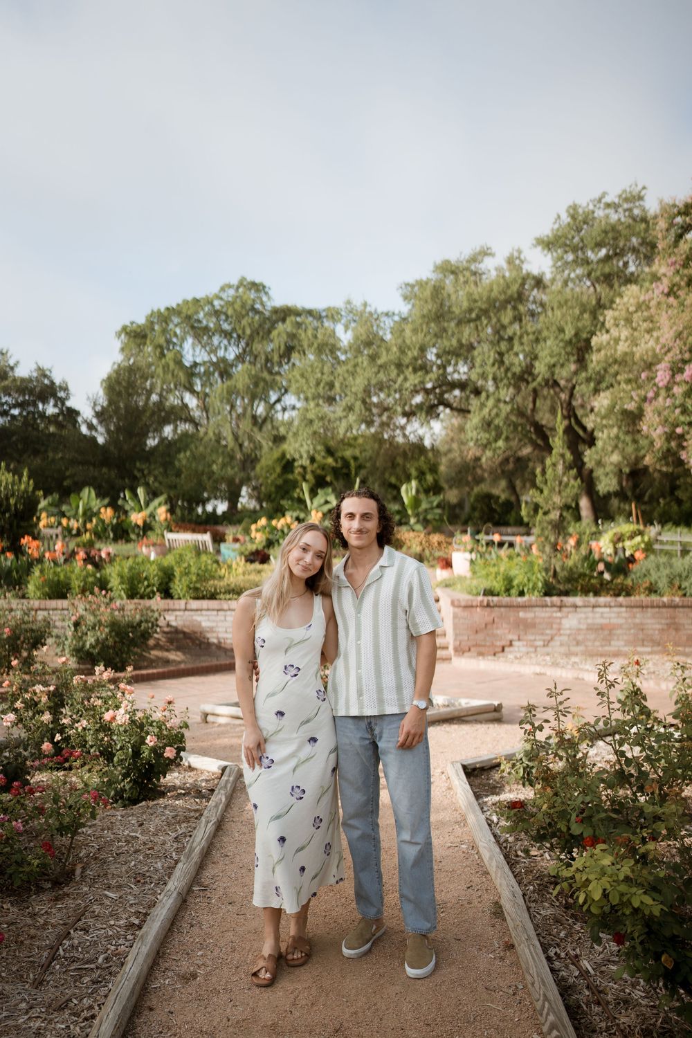 San Antonio botanical gardens wedding photographer