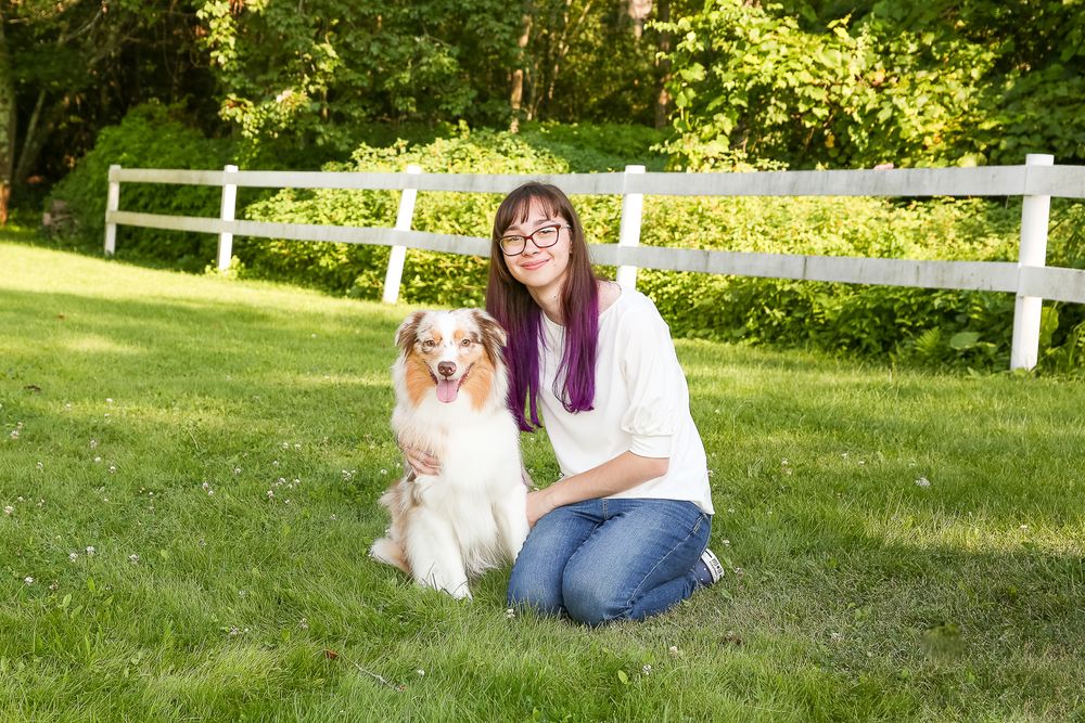 senior, high school senior, senior session, senior photos, senior photographer, senior photography, nc senior photographer, dog, pets, girl