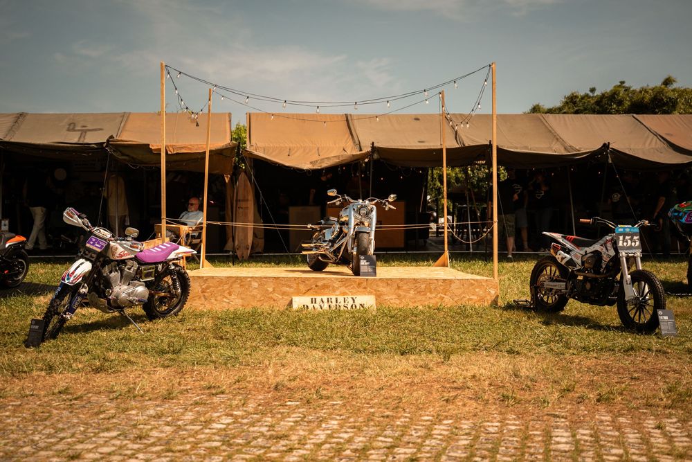 Stand Harley-Davidson France au Wheels and Waves 2025 de Biarritz