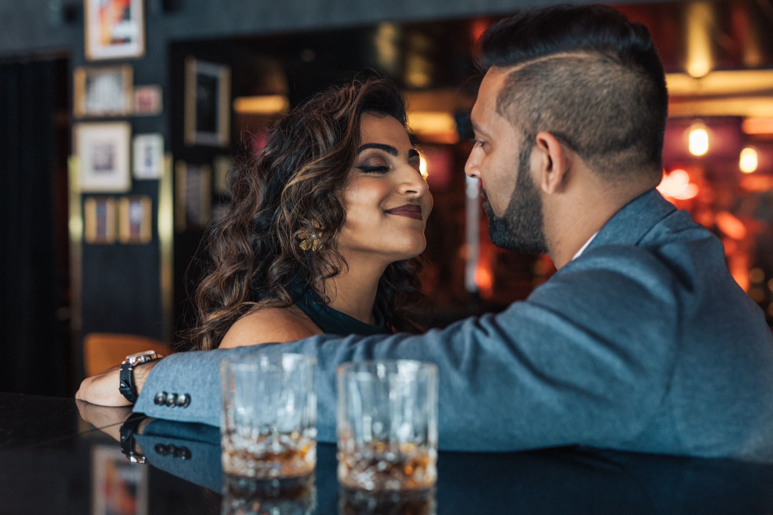Portugal wedding photographer captures engagement photoshoot at Maxime Hotel Lisbon, with cinematic & editorial photo style