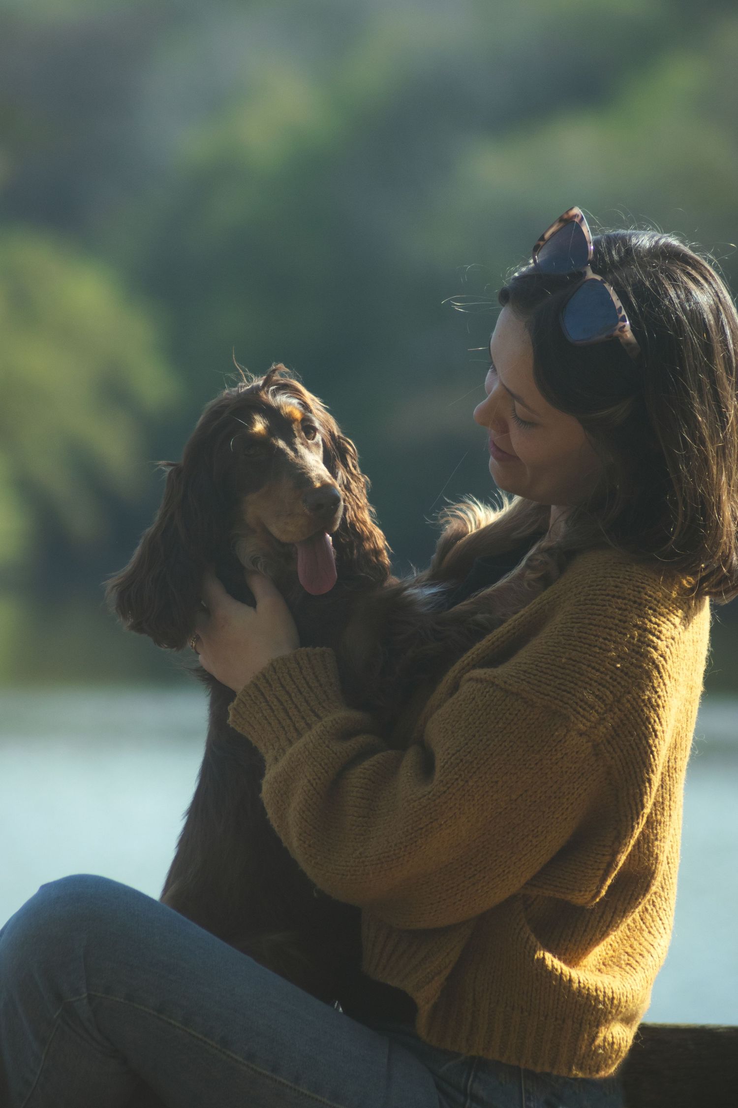 Séance photo avec son chien