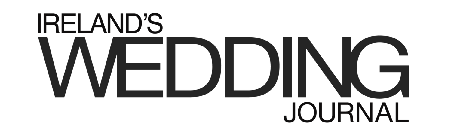 White text spelling out 'Ireland's Wedding Journal' on a dark background.