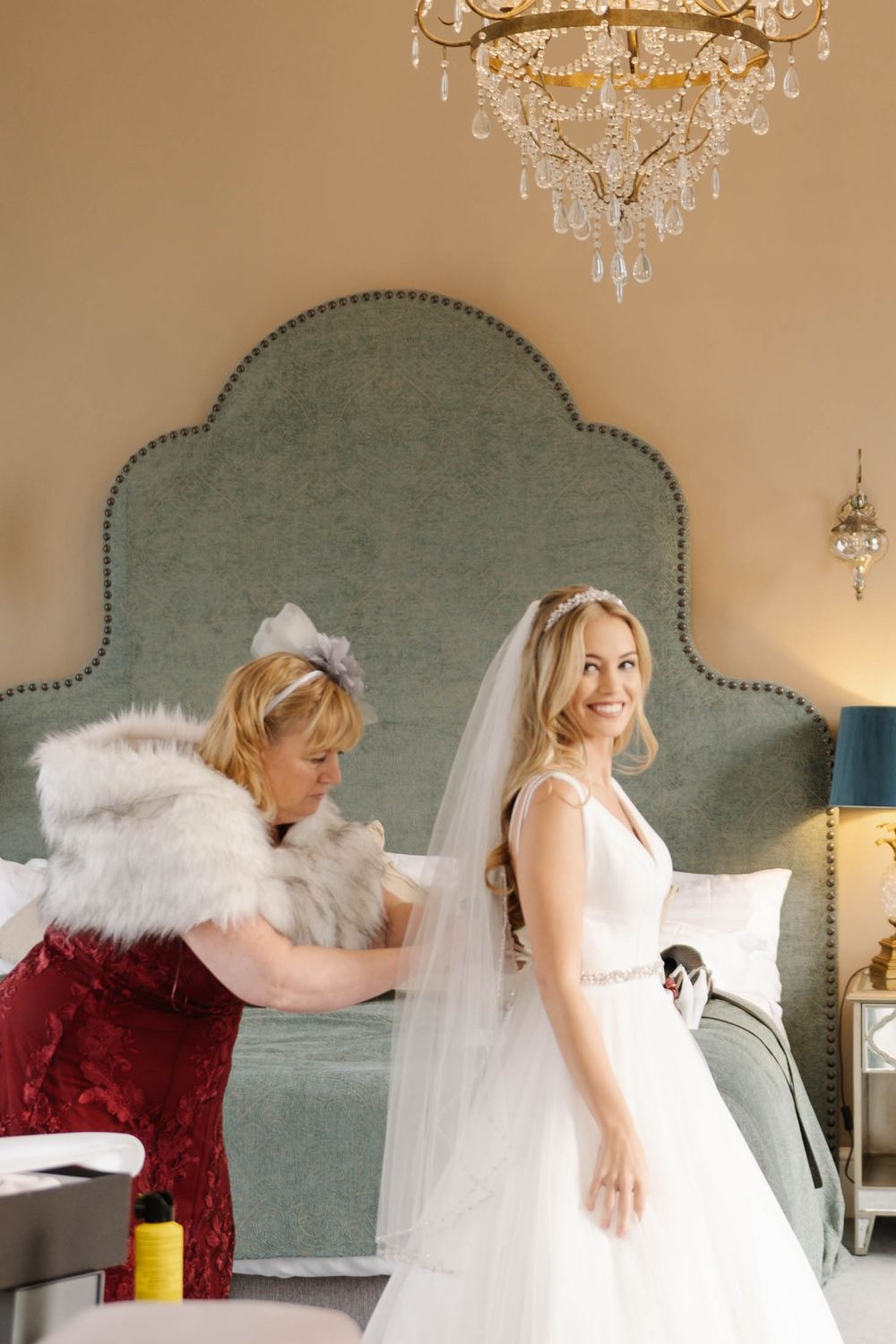 Bronte Suite Hawkstone Hall wedding photography