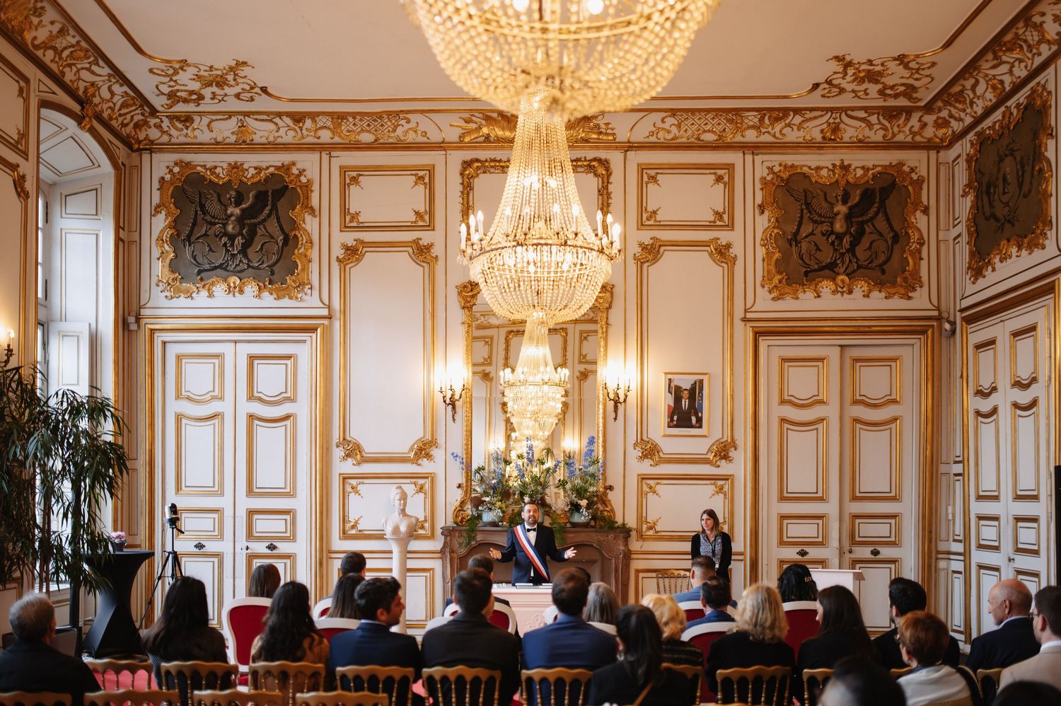 Cérémonie civile à la mairie de Starsbourg