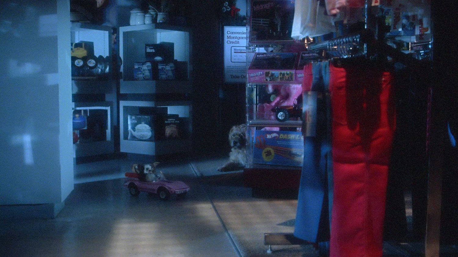 Movie still from Gremlins, 1984