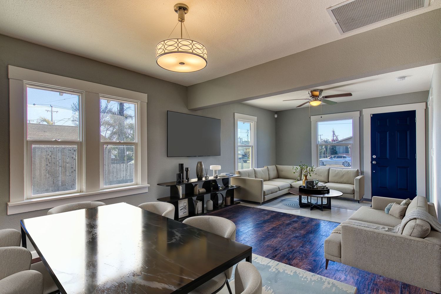 Livingroom after virtual staging