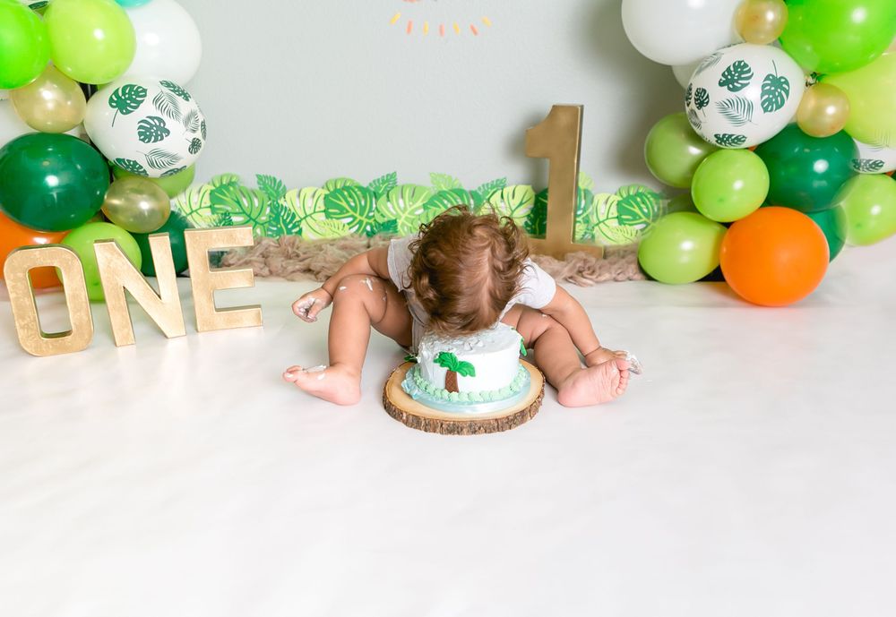 Orlando Cake Smash Photography, Sanford Cake Smash Photography, Orlando Milestone Photography, 21 Moments Photography