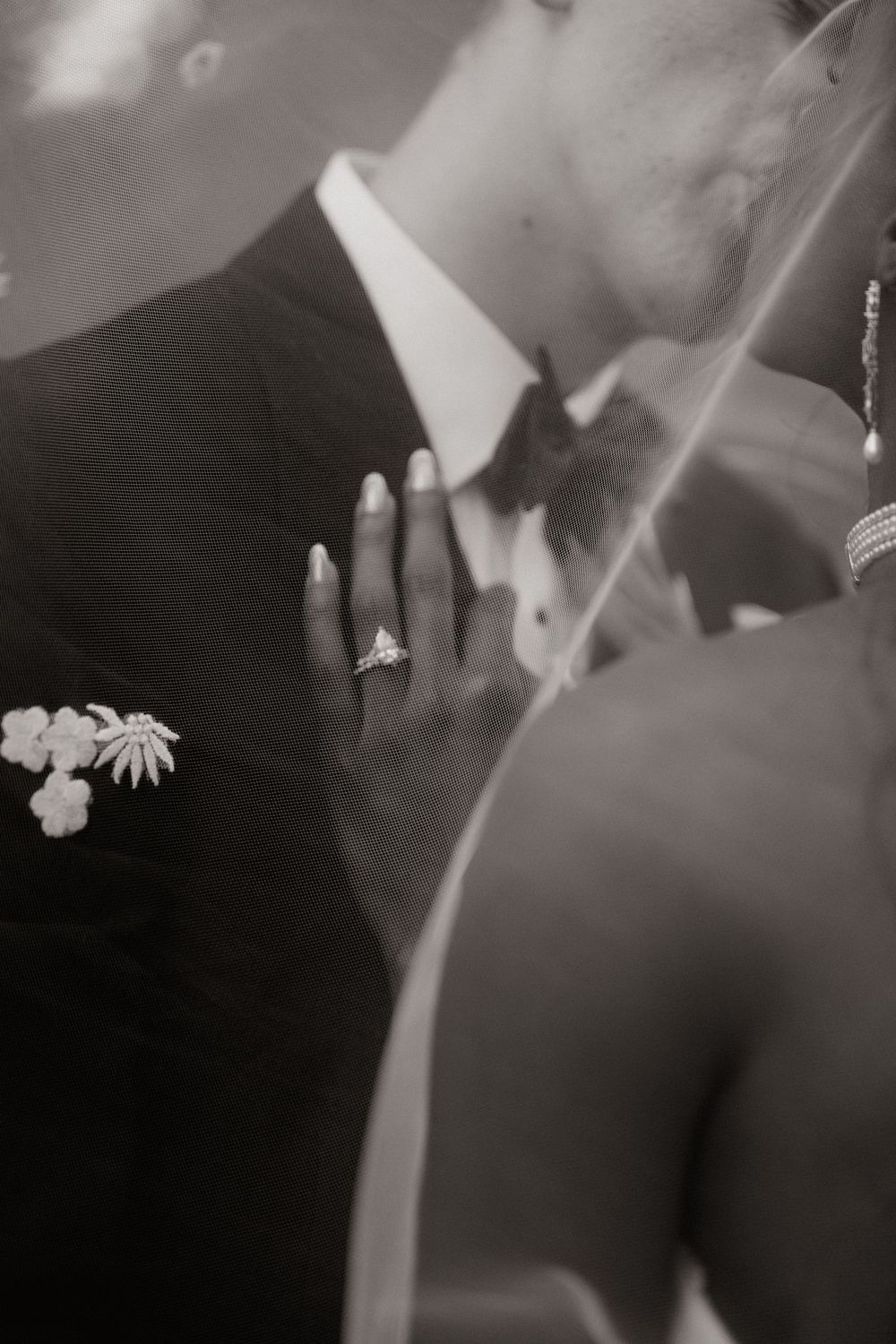 San Antonio black and white wedding photographer