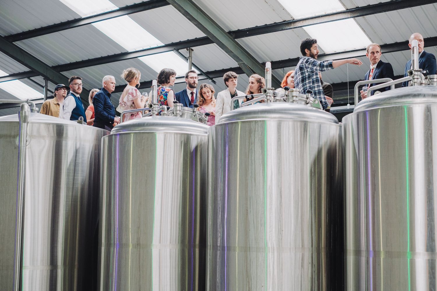 Full Circle Brewery wedding photography