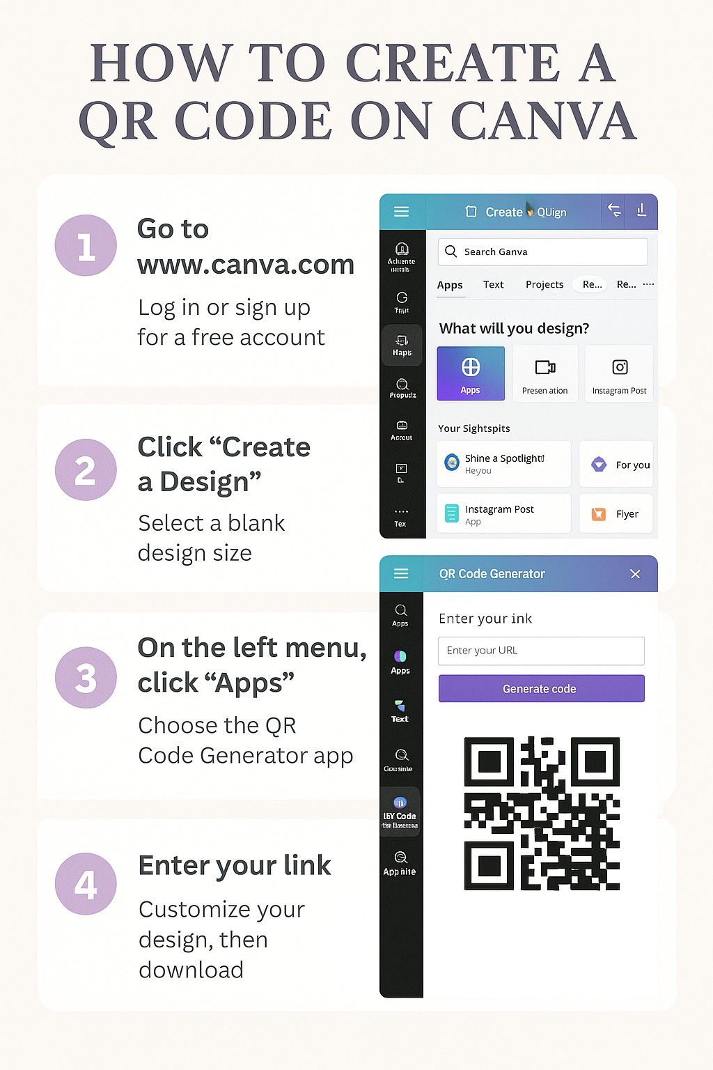 How to DIY Free Quince QR code Step by Step tutorial fotolilly photography DFW's Best Quince Photo & Video Quince Photos dallas fort worth
