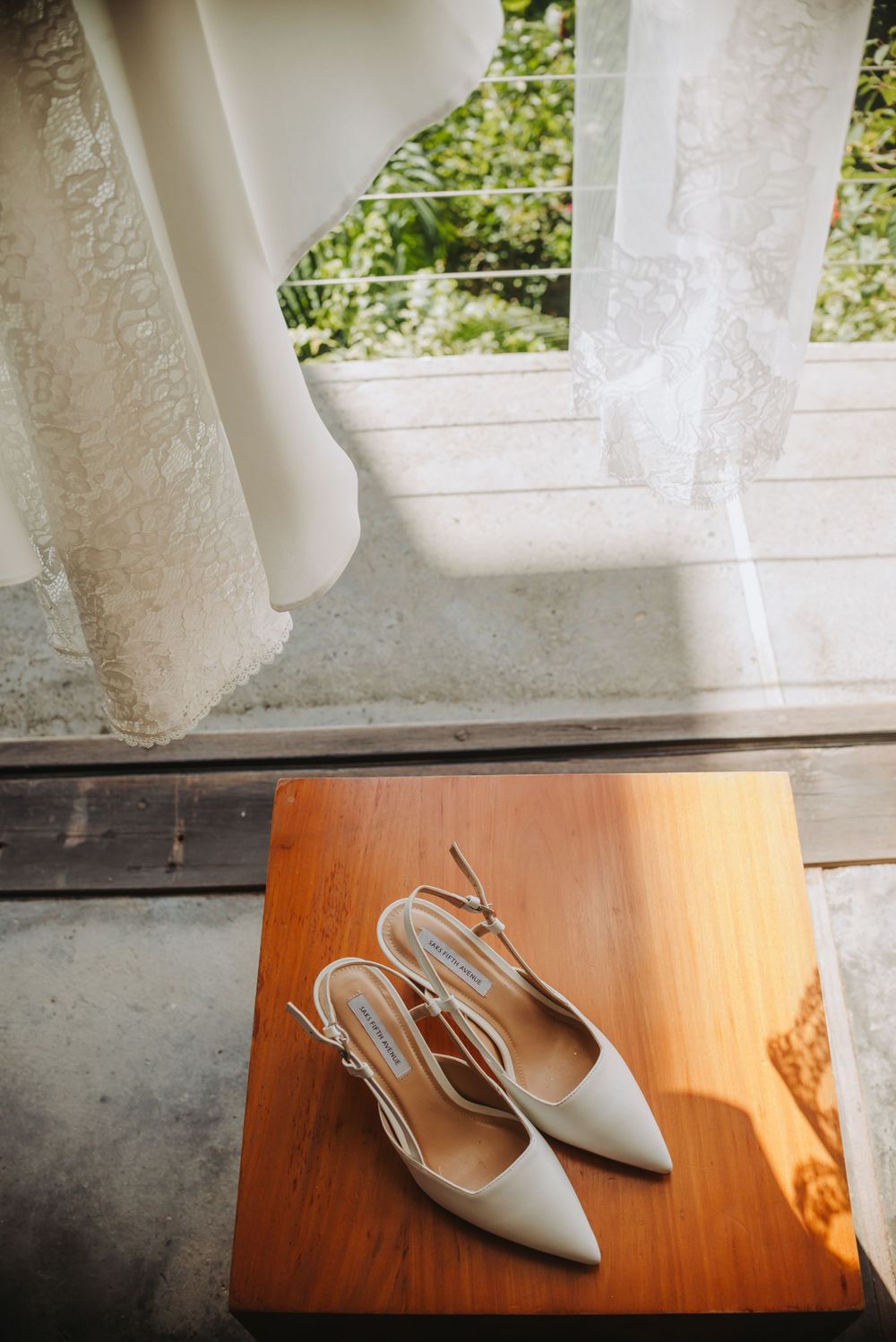 Bride prep- Destination wedding at Cosmos Villa in Soufriere, St Lucia