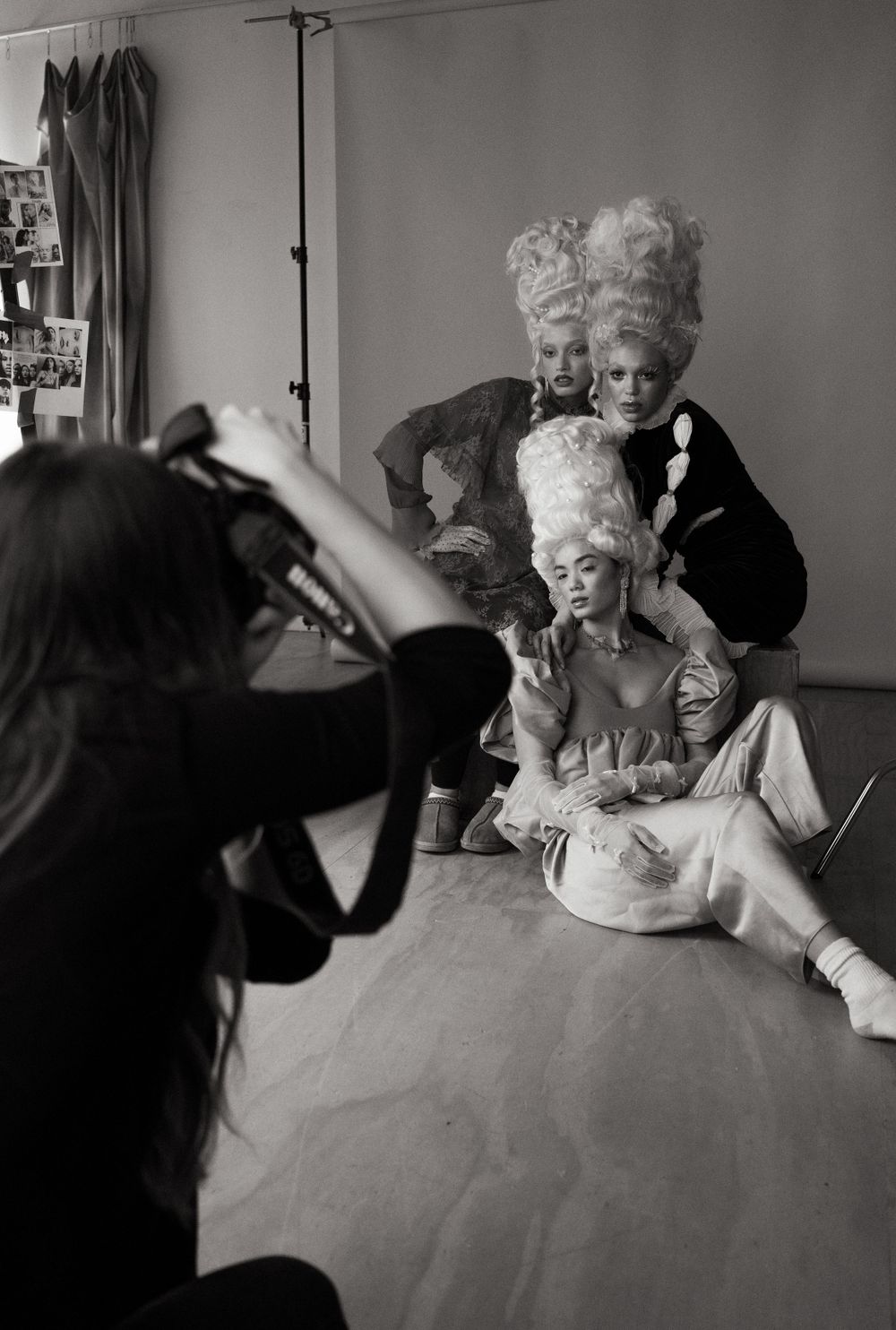 Backstage photography for Mila Ugryn