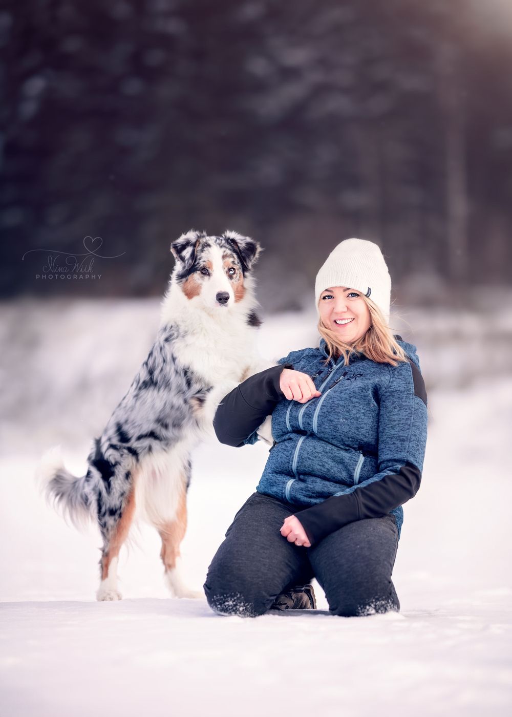 Nina Wiik and Poppy
