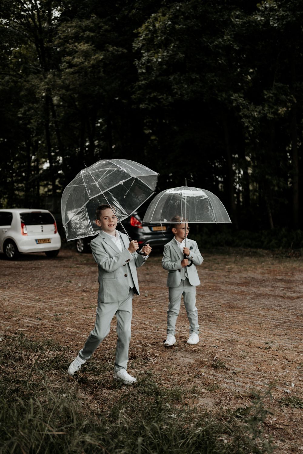 Fotoshoot met bruidspaar in Heelweg, Achterhoek