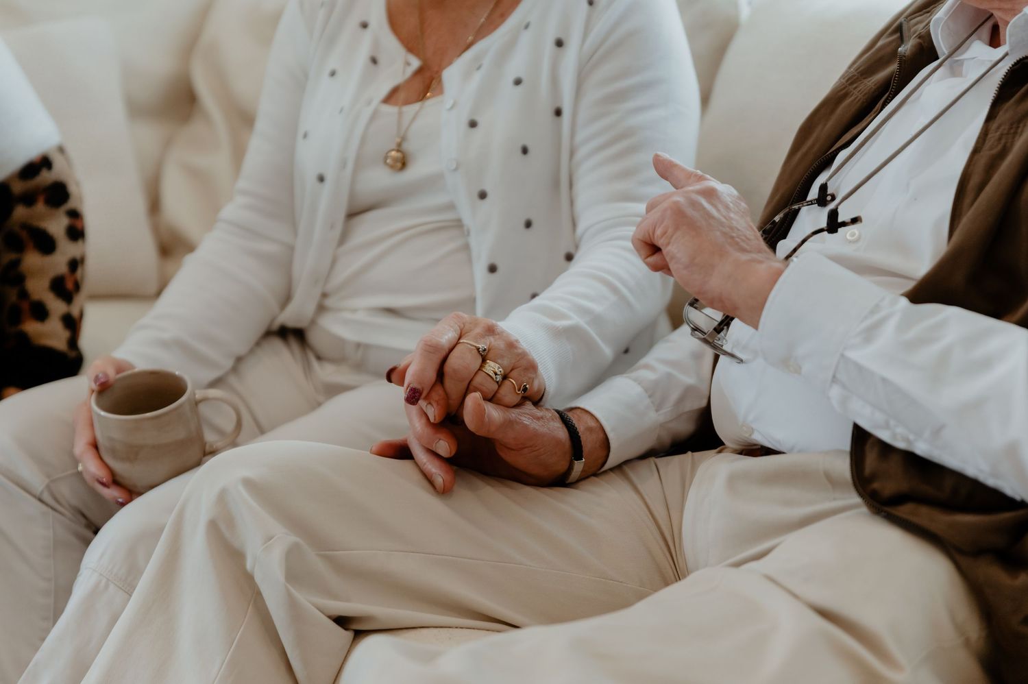 Branding photograph of Happy Valley Home Care team in a relaxed and welcoming setting