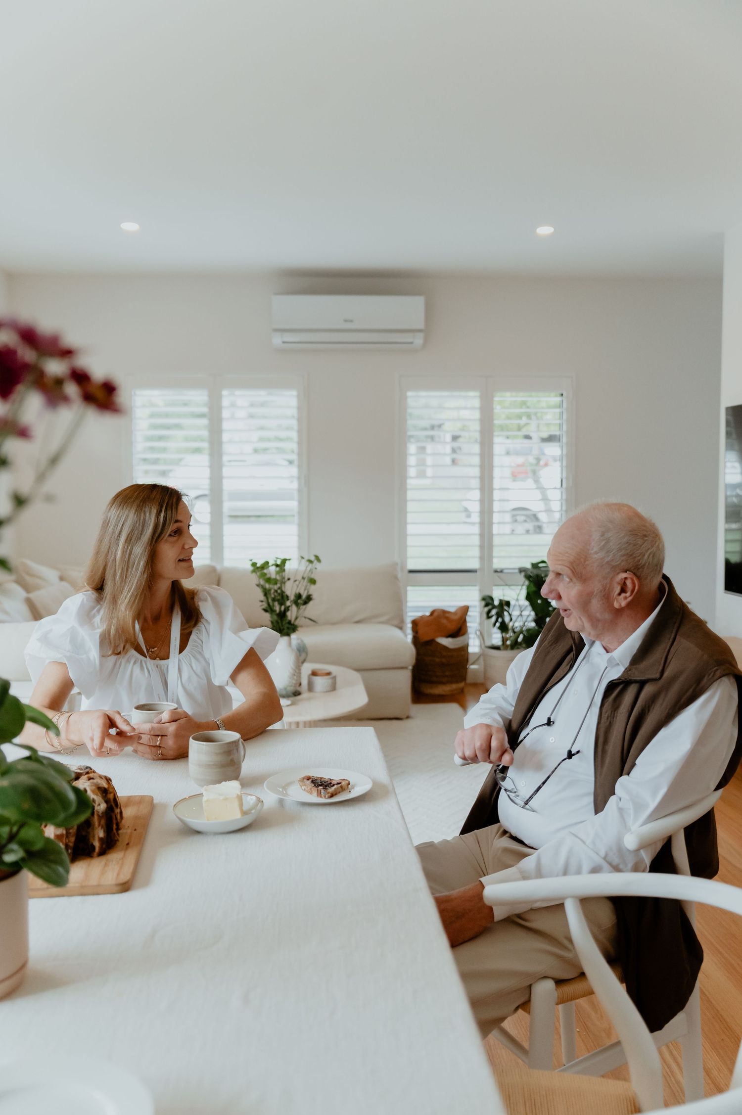 Branding photograph of Happy Valley Home Care team in a relaxed and welcoming setting