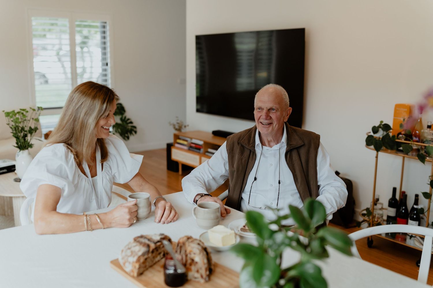 Branding photograph of Happy Valley Home Care team in a relaxed and welcoming setting
