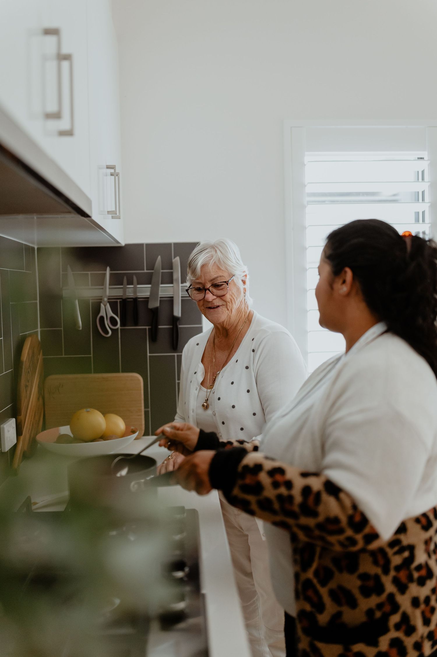 Branding photograph of Happy Valley Home Care team in a relaxed and welcoming setting