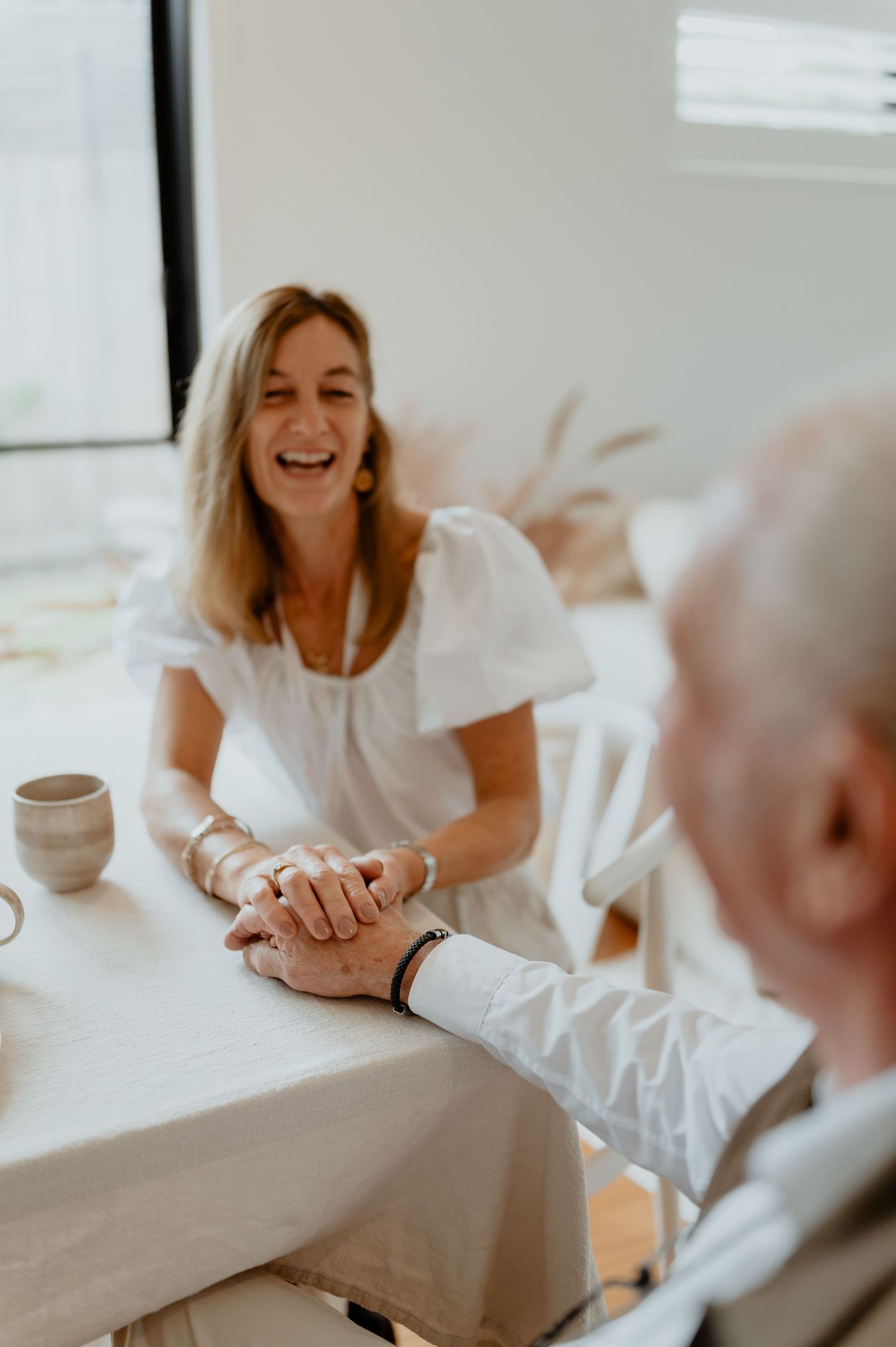 Branding photograph of Happy Valley Home Care team in a relaxed and welcoming setting