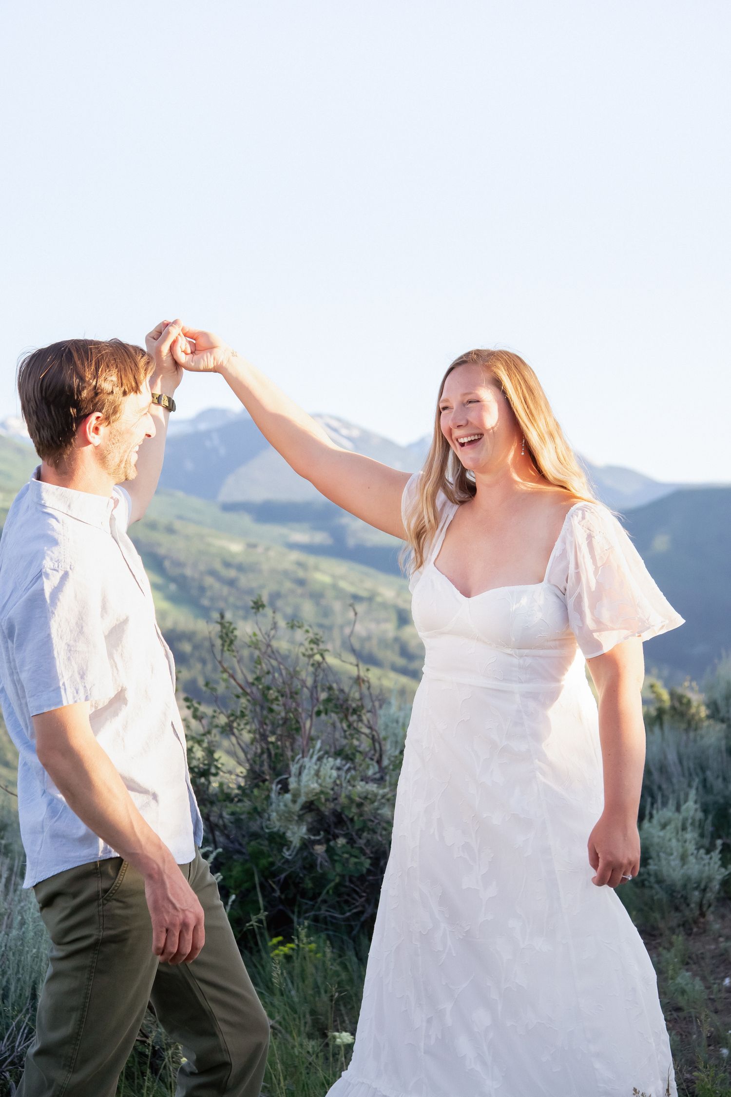 Cute Vail engagement photos