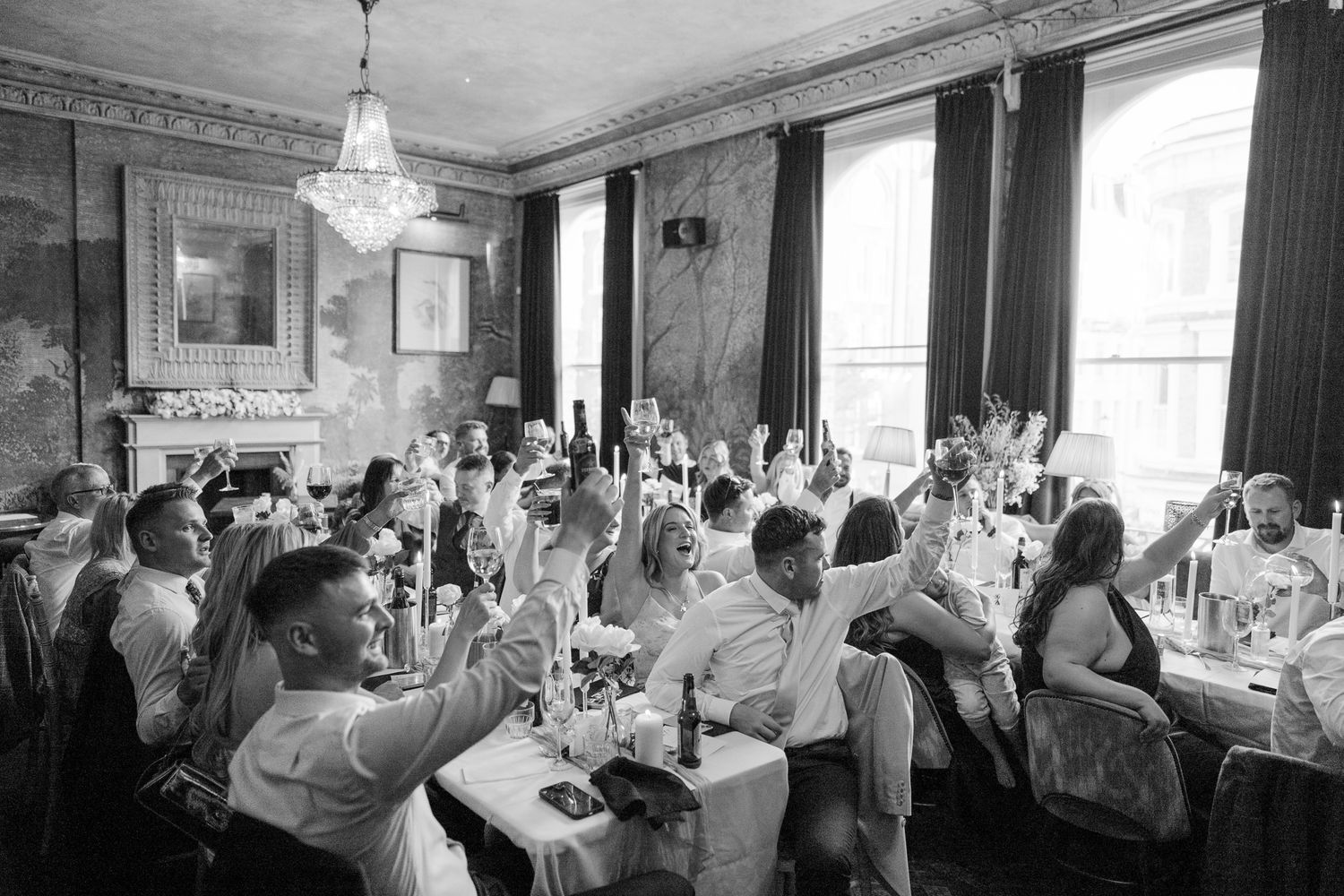 Relaxed wedding elopement in London city, taken by editorial, documentary wedding photographer based in the UK