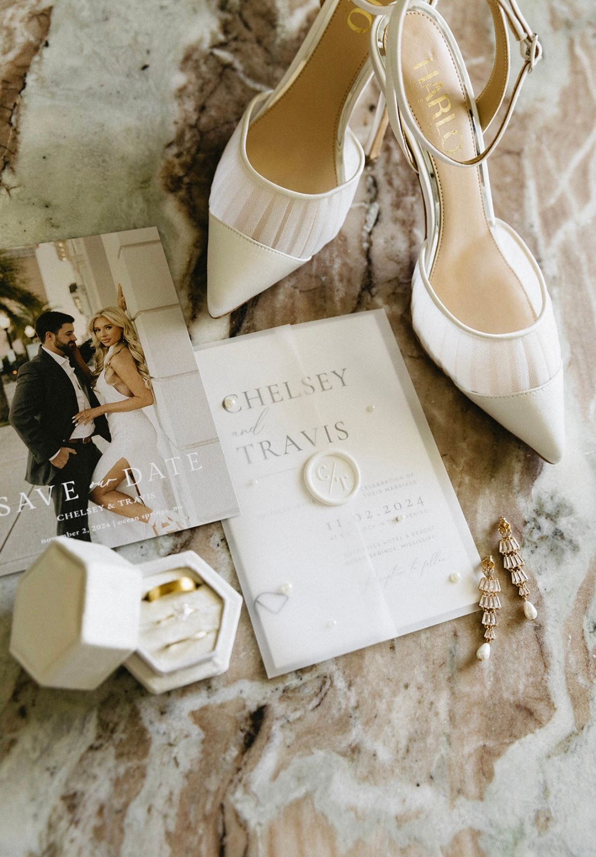 modern and minimal wedding bride and groom Elvis inspired wedding