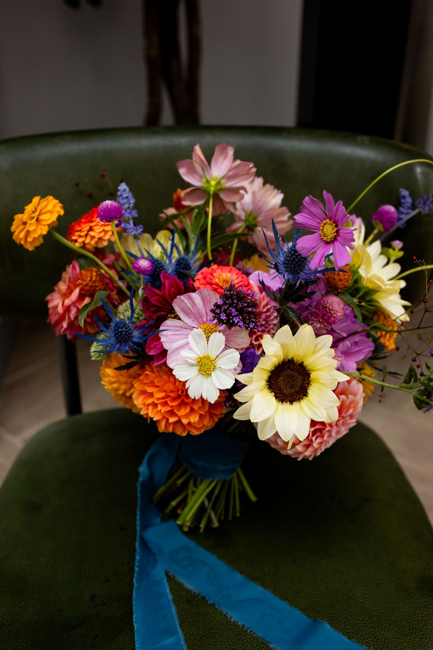 Iridian Flora wedding bouquet