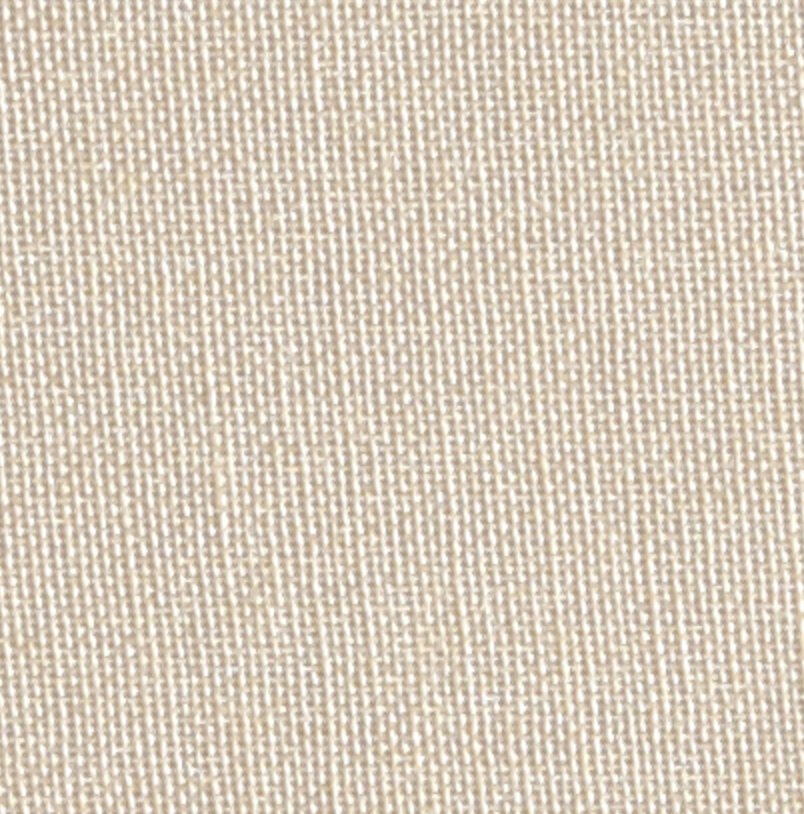 Neutral beige linen fabric texture with woven pattern detail showing natural fibers and subtle variations.