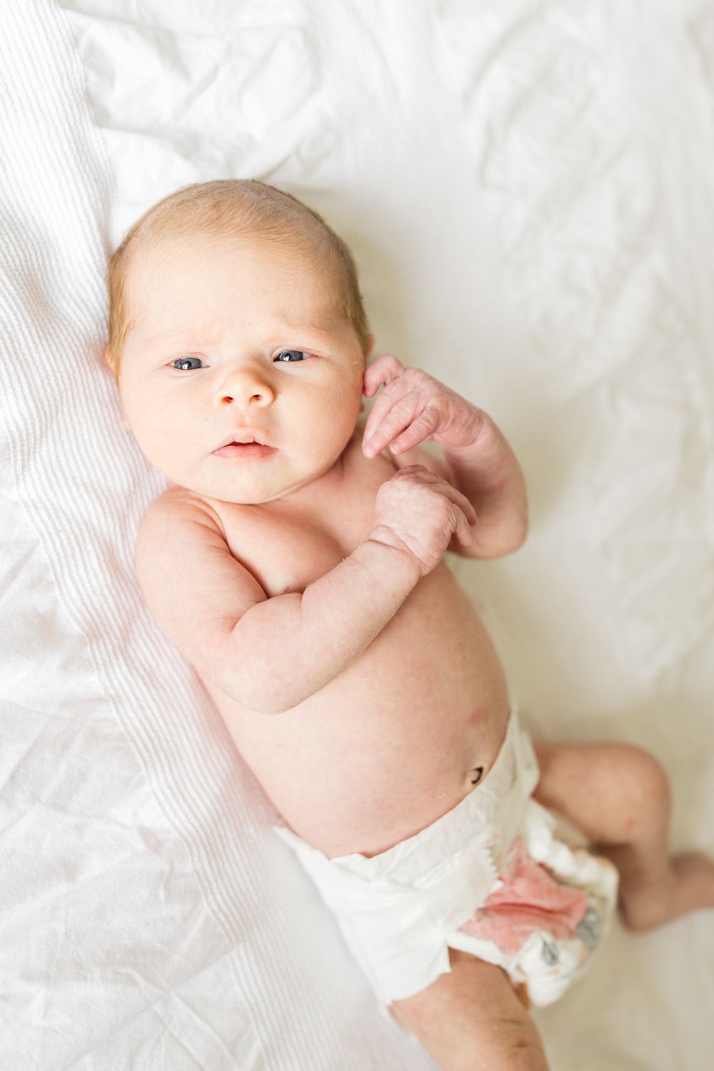 newborn baby girl in Stratford london