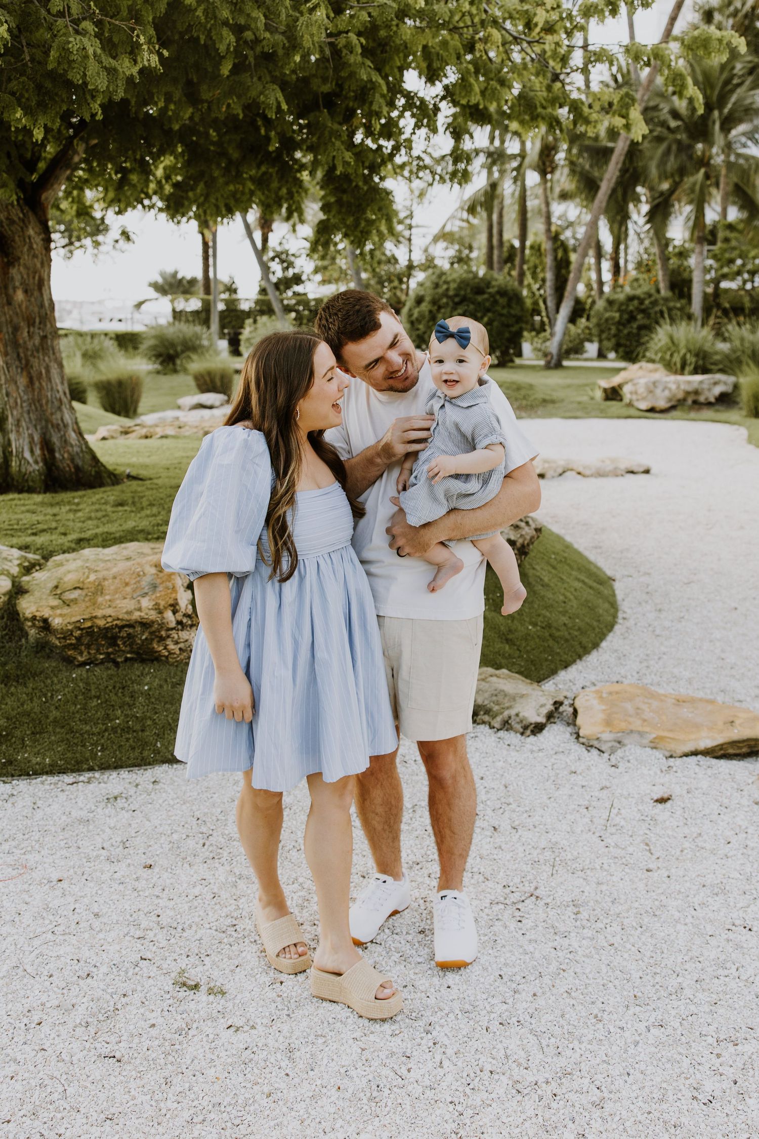 Modern hotel wedding bride and groom direct flash portraits at The Ben West Palm Beach captured by Lindsay McDow Photography