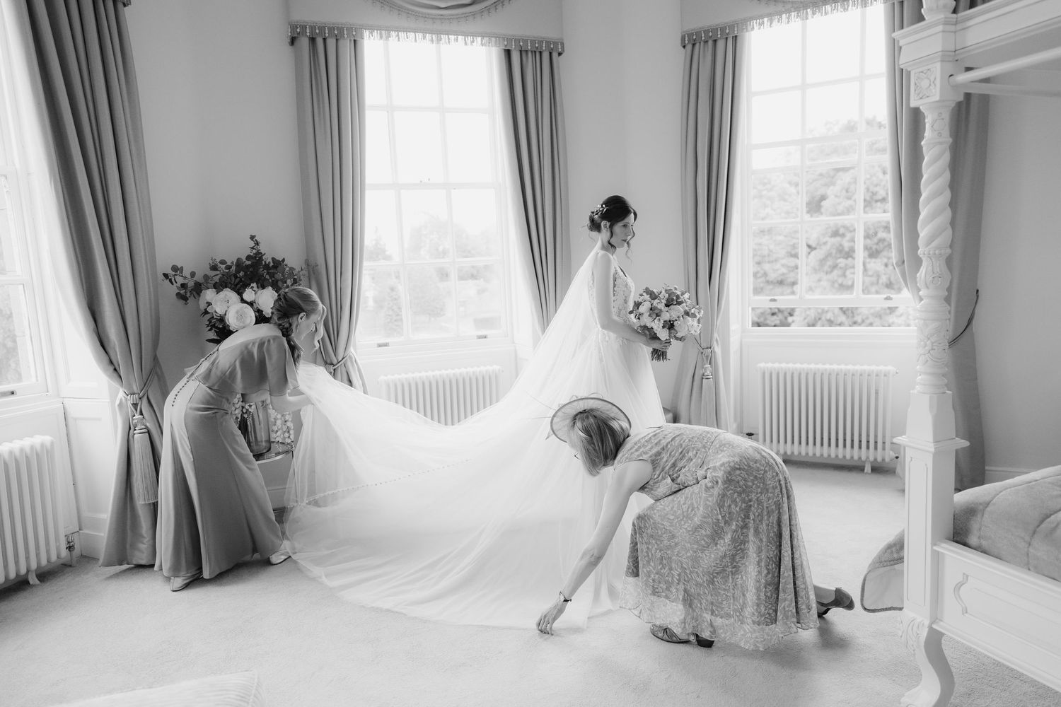 Wedding Photography at Bourton Hall, Warwickshire