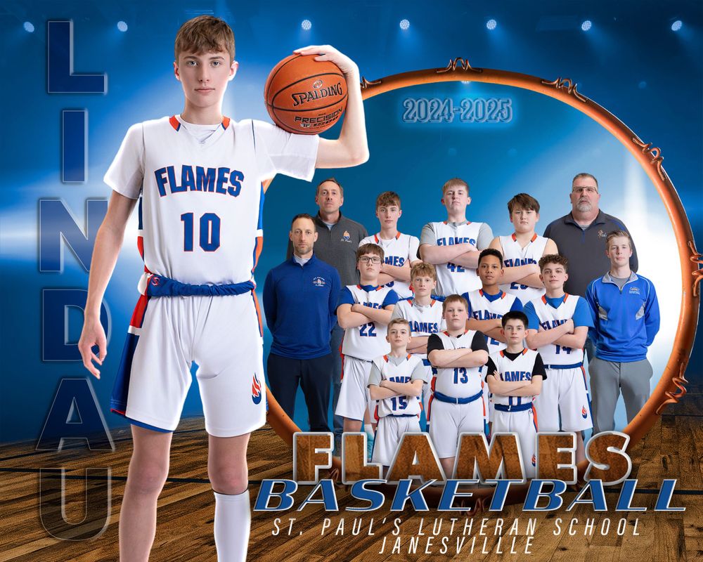 Professional Photographer Janesville Wisconsin
Sports Team Basketball
St. Pauls
Teams Leagues Schools