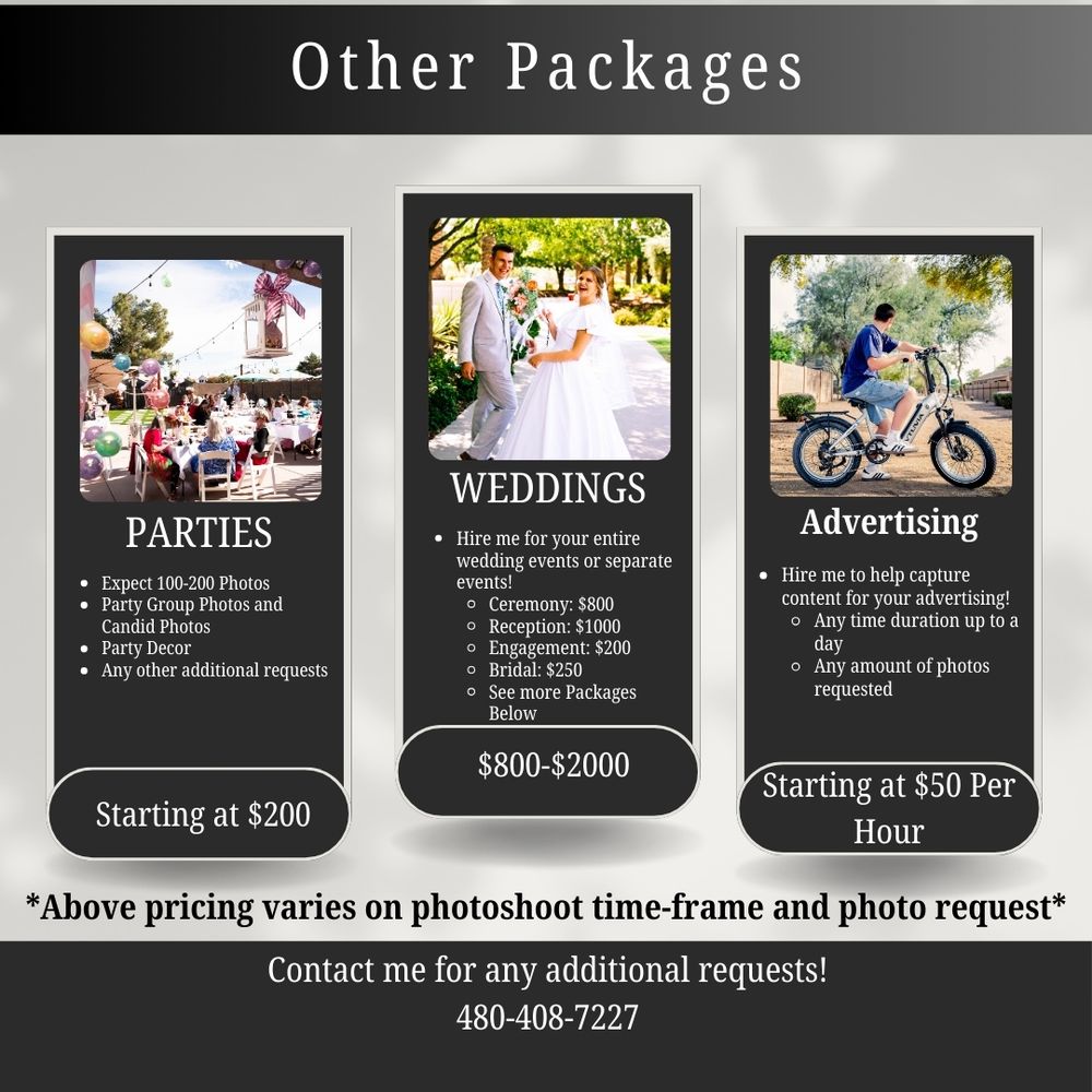 School dance pricing