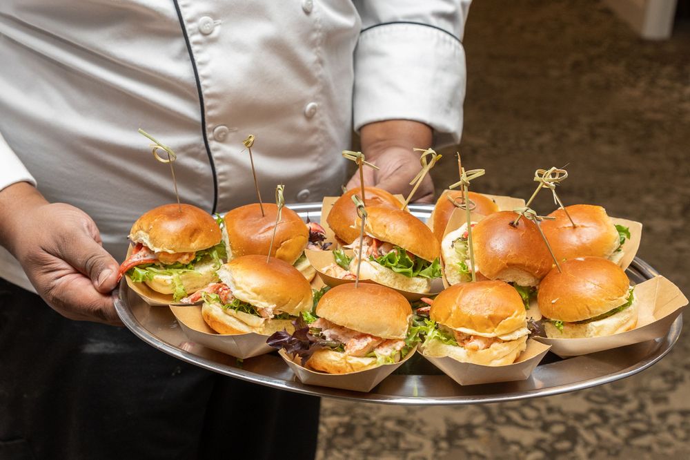 Detail shot of appetizers during event photography in Weston, MA near Boston, Massachusetts. Event photos Metrowest of Massachusetts