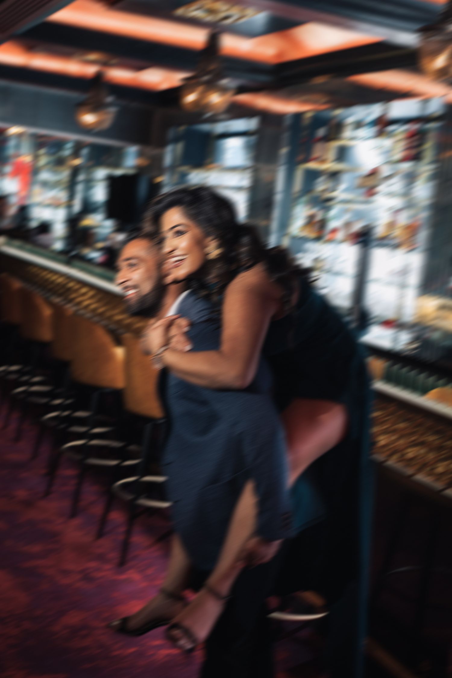 Portugal wedding photographer captures engagement photoshoot at Maxime Hotel Lisbon, with cinematic & editorial photo style