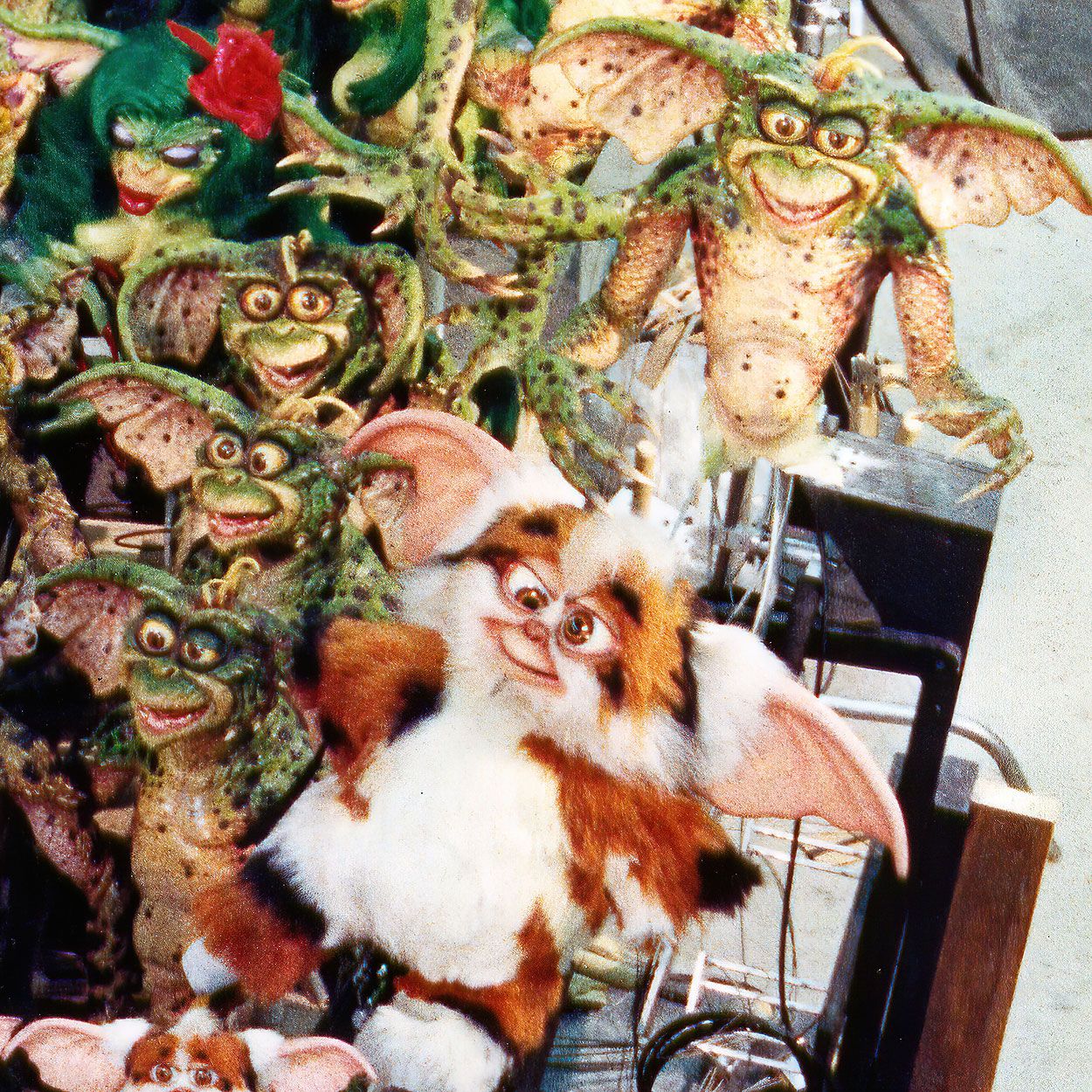 Group photo of Gremlins puppets