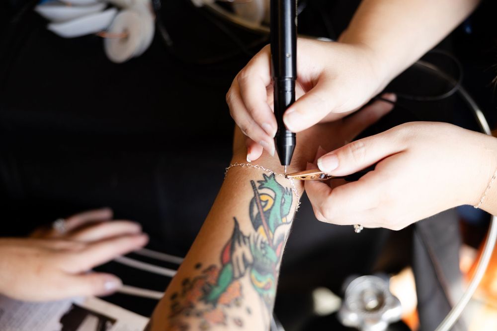 permanent bracelet, Chico Wedding Photographer, Northern California Wedding Photographer