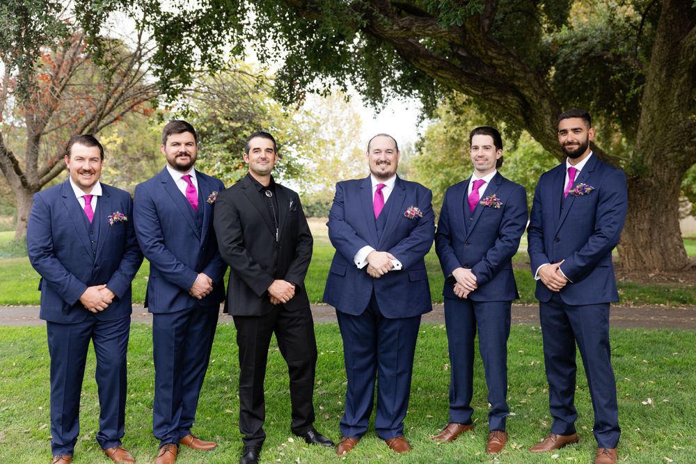 groomsmen portraits, golf course wedding, Chico Wedding Photographer, Northern California Wedding Photographer,
