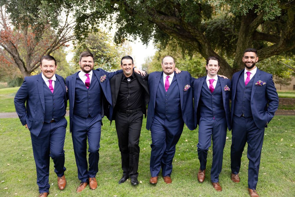 groomsmen portraits, golf course wedding, Chico Wedding Photographer, Northern California Wedding Photographer,
