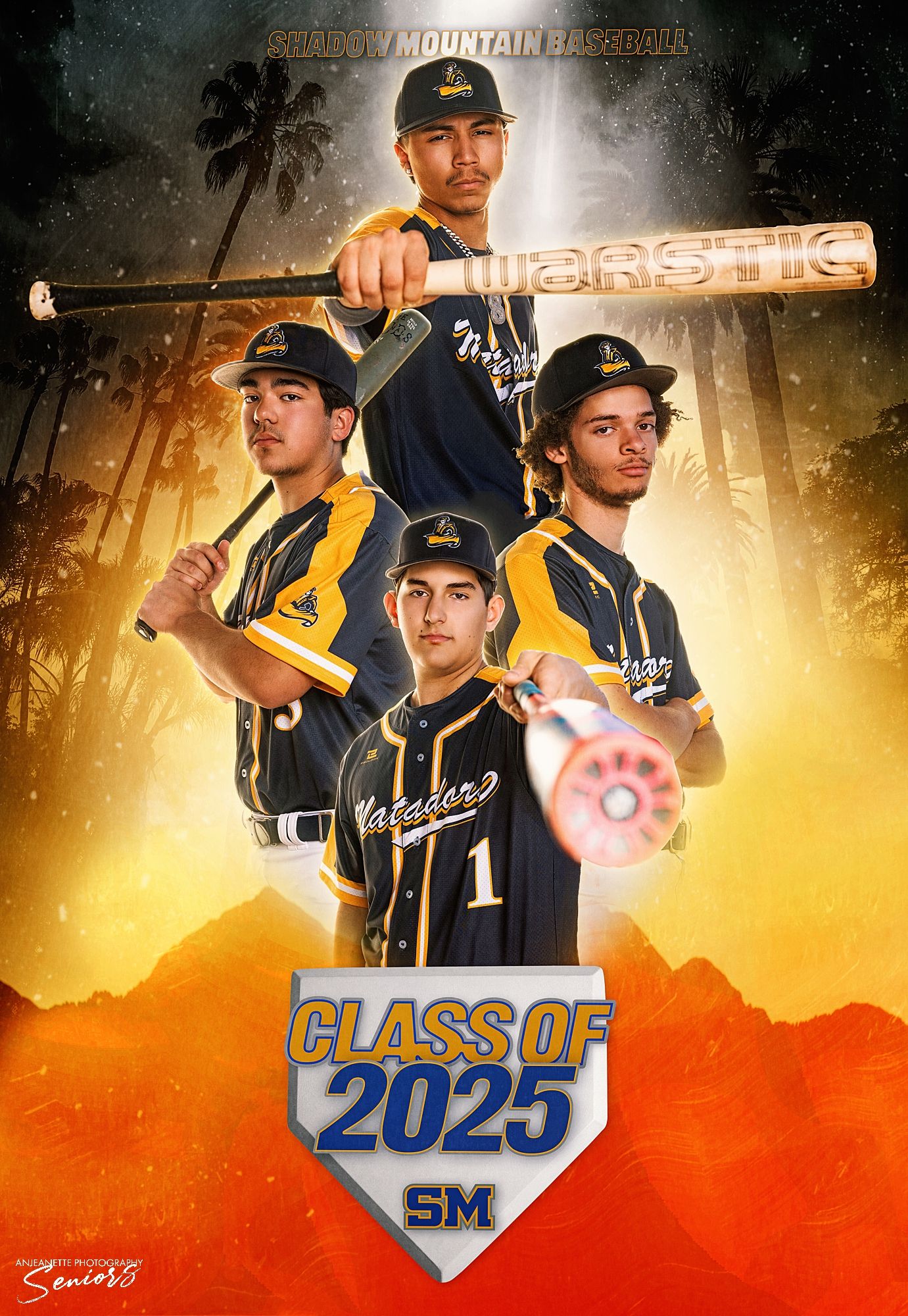 phoenix best baseball top 10 team photos sports photographer Anjeanette Photography Portraits Arizona Paradise Valley